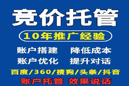百度推广代运营公司案例分析